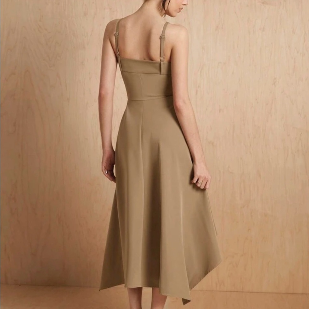 SHEIN X MONSE Assymetical Hem Cami Dress - Picture 2 of 7
